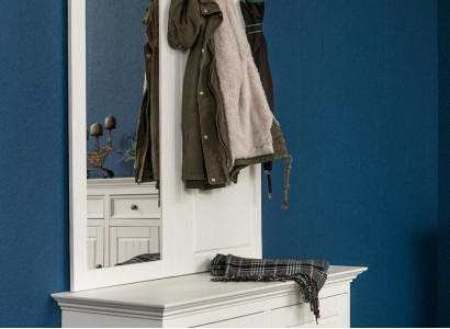 Garderoben Set Schrank Schuhschrank Schrank Komplett Set Ständer Spiegel 2tlg.